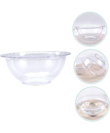 minkissy 3 Pcs Lace Washbasin Wash Basin Camping Wash Basin Small Bowl Cosmetics Home Face Basin Mutitool Bathroom Plastics Basin Kitchen Washing Basin Dish Wash Pp Massage Basin Spa 1 count (Pack of 1) Transparentx3pcs - Buy Online on GoSupps.com
