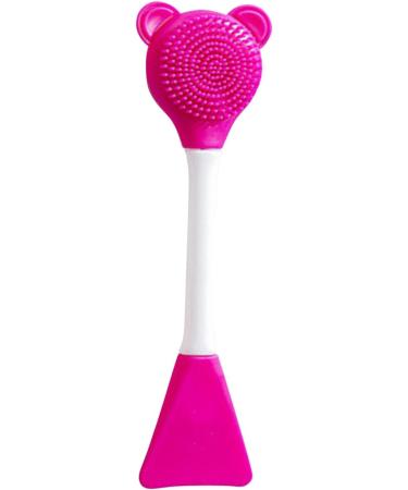 Cat Chin Cleaning Brush | Manual Scrubber Brush for Cats | Lightweight Design Soft Chin Brush for Face Jaw Chin Gums and Tongue Cleaning Red - Buy Online on GoSupps.com