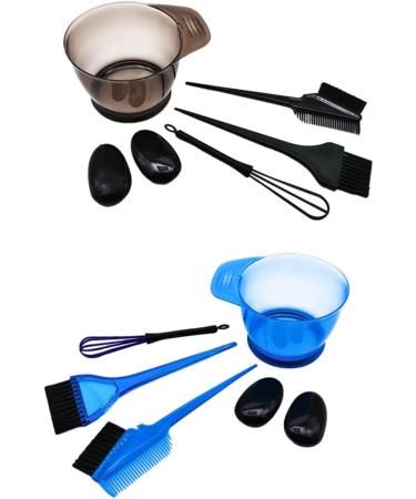 FRCOLOR 4 Sets Hairdressing Ear Cover Set for Mixing Hair Colours Hair Dye Mixing Bowls Hair Dye Brush and Bowl Hair Dye Set Hair Dye Brush Accessories Baking Oil - Buy Online on GoSupps.com