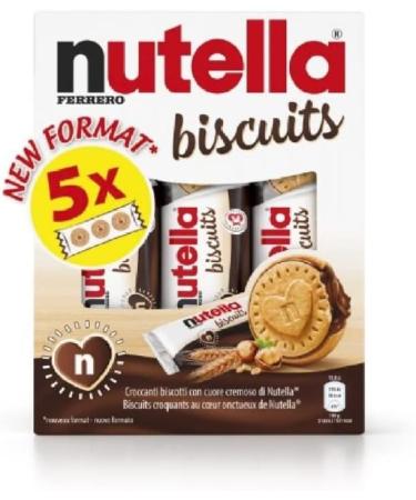  G n rique NUTELLA - Delicious Chocolate Biscuits | Convenient 207g Pack | Sweet Grocery - Pack of 4 - Buy Online on GoSupps.com