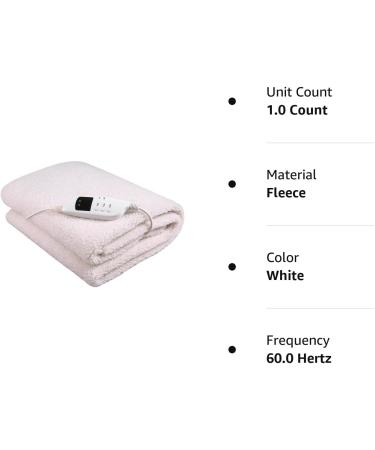 Deluxe Fleece Massage Table Warmer - 12ft Cord | For Massage Tables Only - Not a Bed Blanket Warmer | Does Not Get Hot, Max Temp 88 F - Buy Online on GoSupps.com