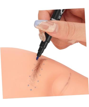 Hemoton 5pcs Pen Eyebrow Pen Pens Eyebrow Position Pen Double Head Drawing Tool 13.9x1.8cm Blue - Buy Online on GoSupps.com