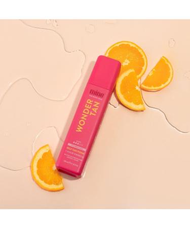 Minetan Wonder Tan Self Tanning Mousse | Warm Dark Finish, 1 Hour Express Foam | Face & Body Fake Tanner | Hydrating | 6.7 Fl Oz - Buy Online on GoSupps.com