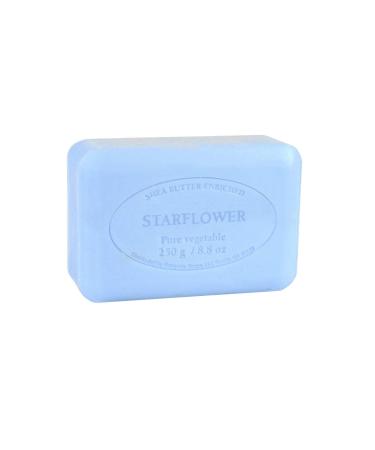 Pre de Provence Starflower Bar Soap - European Luxury, 8.8 oz (250g) - Buy Online on GoSupps.com