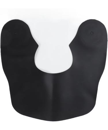 Buy Silicone Hair Dye Collar Shawl & Cutting Cape - Salon-Quality Hair Wraps for Haircuts & Coloring | Black Neck Guard for Stylists - Buy Online on GoSupps.com