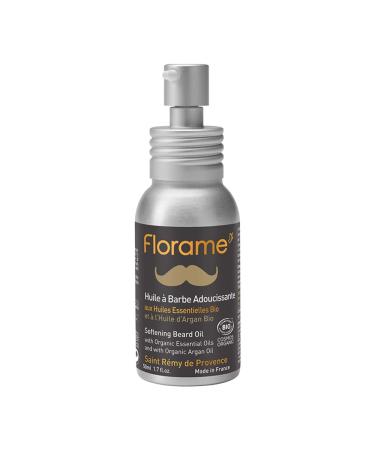 Florame huile barbe adoucissante bio 50ml