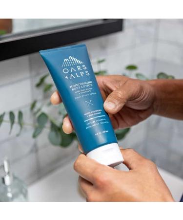 Oars + Alps Body Lotion 8 Oz with Vitamin E, Shea Butter, and Sunflower Oil - Fresh Ocean Splash - Buy Online on GoSupps.com