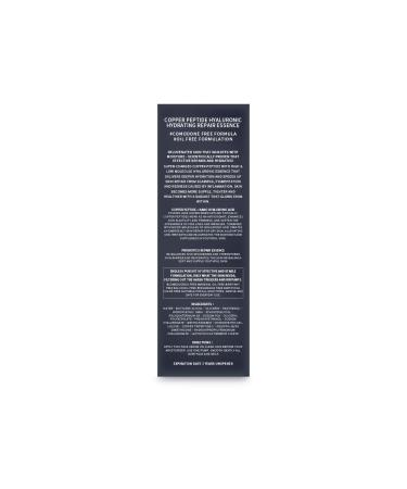 TRUU Copper Peptide Hyaluronic Hydrating Repair Essence | Deep Hydration & Radiant Skin | 1.5 Fl. Oz - Reduces Redness & Enhances Elasticity - Buy Online on GoSupps.com