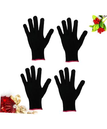 PRETYZOOM 2 Sets 4pcs Grill Gloves Silicone Bumps Proof Glove Hairdressing Tool As Shownx3pcs 21.5X12.2 cmx3pcs - Buy Online on GoSupps.com