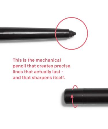 Almay Eyeliner Pencil with Vitamin E | Water Resistant, Long-Wearing, Hypoallergenic, Oil-Free & Fragrance-Free | 205 Black, 0.01 oz - Buy Online on GoSupps.com