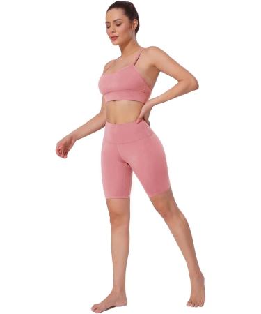 Buy Pink Sleeveless Lace Bustier Blouse - Casual Women s Yoga Tanks | Strong Hold & Stylish Design - International Shipping Available - Buy Online on GoSupps.com