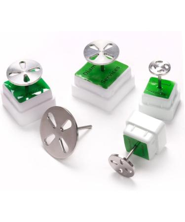 minkissy 4pcs Foot Bearings Hole Design Bearing Easy Installation Grinding Bearing Small Bearing Pedicure Tools Pro Tools Nail Tool Metal Stainless Steel Remover 6.6x3cmx4pcs - Buy Online on GoSupps.com