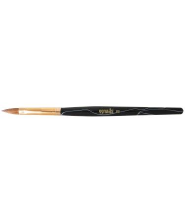 99nails Acrylic Brush Kolinsky Round No. 8 Gel Modeling Nail Design Acrylic Red Sable Hair Nail Art Gel Brush UV Gel