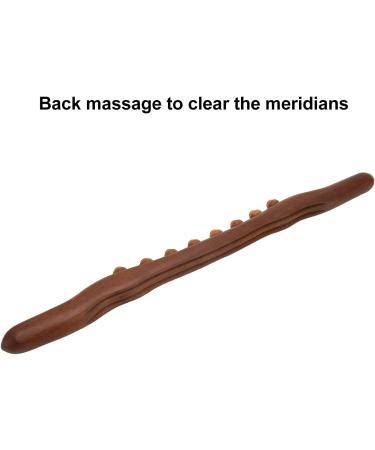 Massage Gua Sha Stick Tool - Wooden Scraping Stick for Muscle Relaxation & Meridian Dredging | Beauty Salon & Home Use - Buy Online on GoSupps.com