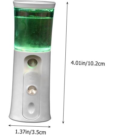 VINTORKY 1 Set Hydrating Instrument Face Humidifier Travel Humidifier Handheld Clothes Steamer White Abs 12X4.5X4.3cm - Buy Online on GoSupps.com
