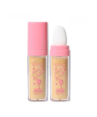 PICKX Fluorescent powder Body Flash Powder Stick Shiny Pink Fairy Pink Shiny Pink White Moonlight Powder Makeup stick Fairy Powder Highlights Fairy Powder Fairy Pink Highlights Patch Fairy Makeup (05#yellow)