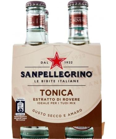 San Pellegrino Cedrata Soft Drinks Pack of 48 + Tonic Oak Disposable Glass Bottle 20 cl - Buy Online on GoSupps.com
