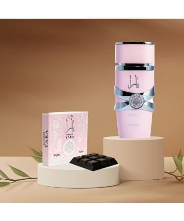 LATTAFA Yara For Women EDP Spray 100ML (3.4 OZ) & Yara Bukhoor 40 GMS (ENCHANTED BUNDLE) - Buy Online on GoSupps.com