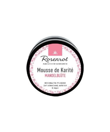 Rosenrot Mousse de karit Mandelbl te