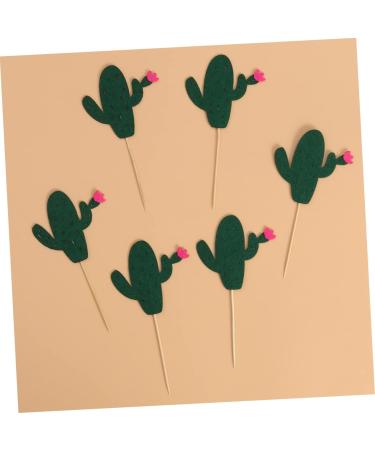 Didiseaon 12pcs Food Fruit Picks Fruitcakes Fiesta Cupcake Topper Wedding Decor Party Picks Cupcakes Mexican Theme Cake Treat Picks Toppers Para Comida Fruit Decor Cake Toppers Oval Hawaii As Shown 12pcs - Buy Online on GoSupps.com