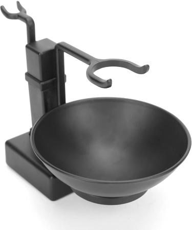 Premium Shaving Brush Holder Bowl | Stylish Black Soap Dish for Men | International Shipping Available - Buy Online on GoSupps.com