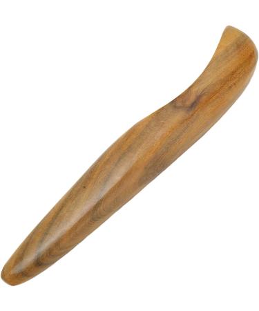 Verdant Touch Gua Sha Stick - Small Wooden Body Massage Tool for Stress Relief & Muscle Relaxation | International Shipping - Buy Online on GoSupps.com