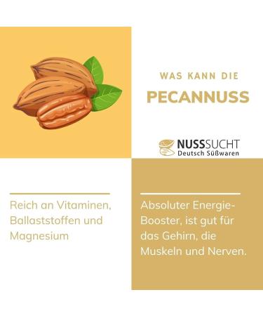 Buy Roasted Pecans 500g - No Additives or Preservatives | Low Sugar | International Shipping Available - Buy Online on GoSupps.com