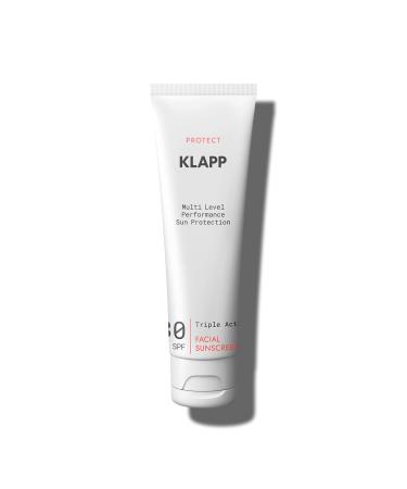 KLAPP Cosmetics MULTI LEVEL PERFORMANCE SUN PROTECTION Triple Action Facial Sunscreen 30 SPF 50ml