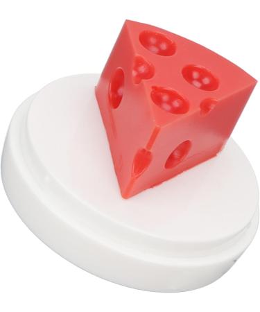 Cheese-Shaped Lip Balm Moisturizing Nourishing Repair Lip Balm for Chapped Cracked Lips-0.3oz(01) - Buy Online on GoSupps.com