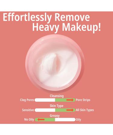 Light Clean Pink Balm Cleanser 3.04 fl. oz - Best Makeup Remover Balm to Oil Double Cleanse Gentle Face Wash for All Skin Types - International Shipping Available - Buy Online on GoSupps.com