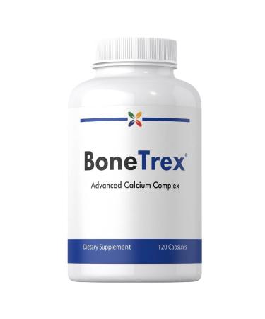 Stop Aging Now - Calcium Complex Supplement - 120 Capsules - BoneTrex with Magnesium Vitamin D Vitamin K2 and Boron