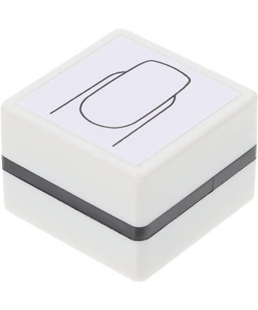 Nail Practice Stamp Nail Art Stamper Silicone Nail Stamper Nail Art Painting Seal Nail Art Practice Stamp-pad Practice Stamper Salon Nail Painting Tool Manicure White Mold Plastic White 1 - Buy Online on GoSupps.com