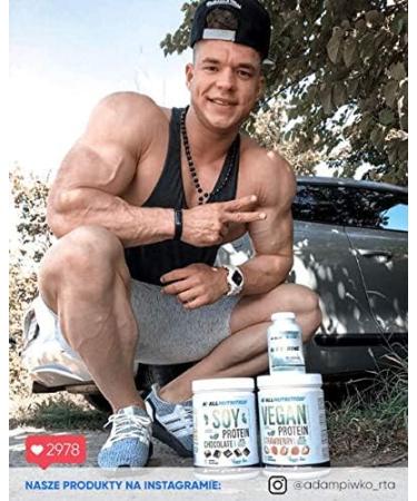 Allnutrition Vegan Protein Salted Caramel 500g (EAN 5902837735603) - Pea-Based Delicious Vegan Protein Powder - Buy Online on GoSupps.com