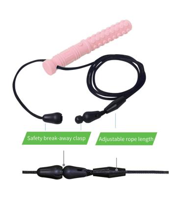 Sensory Chew Necklace for Kids - Silicone Chewy Teething Toy for Autism, ADHD, Anxiety - Textured Chewelry Oral Motor Aid - Buy Online on GoSupps.com