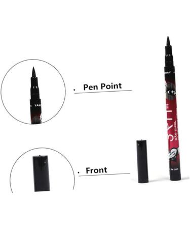 DOITOOL 3pcs Eyeliner Pen Liquid Cosmetics Eye Waterproof Makeup Black 1 count (Pack of 1) As Shownx3pcs - Buy Online on GoSupps.com