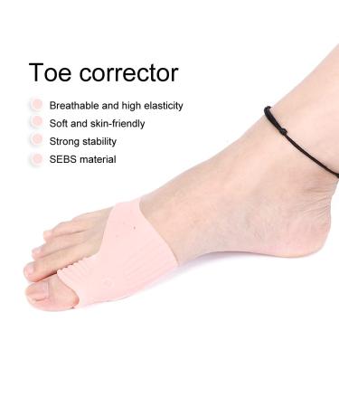 Hallux Valgus Corrector - 2 Pairs Bunion Pads Elastic Toe Separator Cushion - Buy Online on GoSupps.com