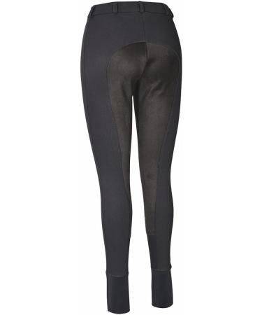 TuffRider Women's Ribb Full Seat Breeches - Regular Fit, Size 34, Black - Buy Online on GoSupps.com
