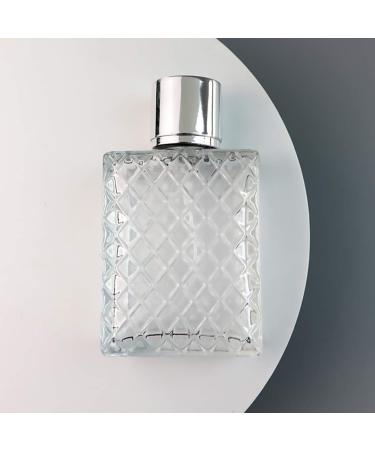 Lurrose 3pcs 100ml Square Perfume Bottles - Empty Glass Spray Atomizers for Perfume & Liquid | International Shipping - Buy Online on GoSupps.com