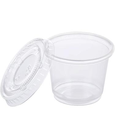 Mr. Miracle 1-Ounce Jello Shot Souffle Cups and Lids - 125 Sets Translucent Pack for Parties - Buy Online on GoSupps.com