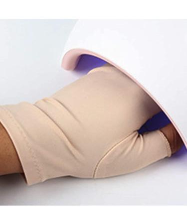 Professional Fiber Cotton Anti UV Gloves Nail Art UV Shield Gloves Manicure ToolBeige Characteristic Nail Trimming Glove Can Successful Smooth to Hold Light Weight and in Small Acoutoi3kp1cxba5-13 - Buy Online on GoSupps.com