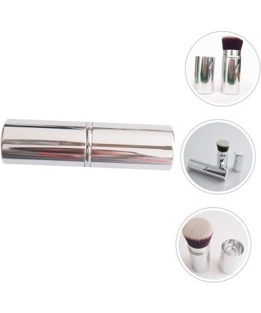 minkissy Retractable Makeup with Cover Cosmetic Applicator Foundation Brush Retractable Blush Brush Makeup Tool Retractable Powder Brush Makeup Supplies Artificial Fiber Telescopic - Buy Online on GoSupps.com