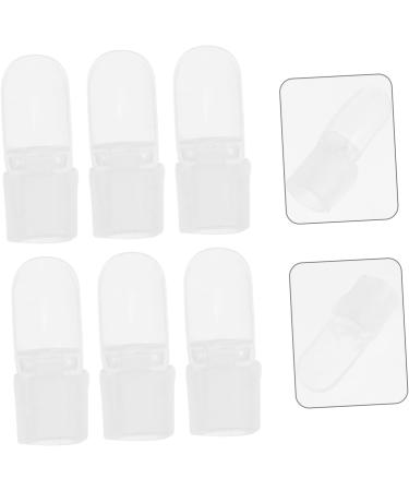 Housoutil 20pcs Nail Case Fingertip Nails Gel Nail Soak off Cap Peel Polish Nail Polish Varnish Tip Nail Monomer Dish Gelt Nail Gel Nail Varnish Protector Plastic Manicure Protective Case - Buy Online on GoSupps.com