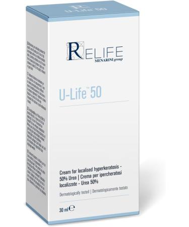 Relife ULife 50 Peeling paste for localized hyperkeratosis for cracked and flaking skin 50 urea tube of 30 ml - Buy Online on GoSupps.com