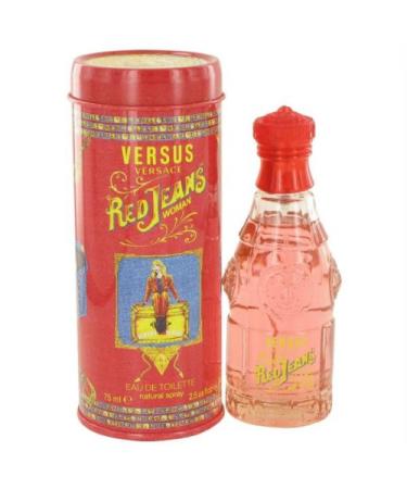 RED JEANS by Versace Eau De Toilette Spray 2.5 oz