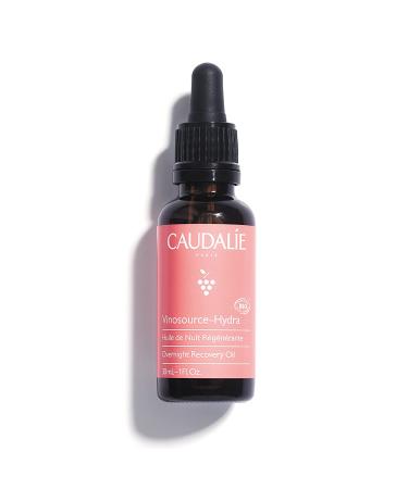 Caudalie Vinosource Overnight Recovery Facial Oil  Skin Soothing  No Greasy Feel 1 Oz