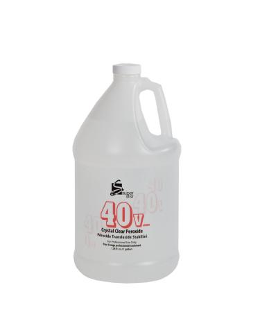 SUPER STAR 40v Stabilized Crystal Clear Liquid Peroxide 3.8 L / 1 Gallon (1-Count)