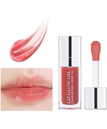 BBASILIYSD Moisturizing Lip Oil Plumping Clear Crystal Jelly Moisturizing Lip Gloss Lips Makeup Oil Lip Plumper Sexy Tinted Glow Bean Paste Powder 1 Count Pack of 1 - Buy Online on GoSupps.com