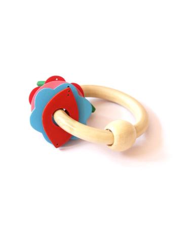 Shumee Wooden Keys Rattle for Babies - Developmental Musical Teething Toy | 6+ Months - Buy Online on GoSupps.com