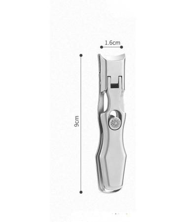 UNbit Nail Clipper Nail Steel Portable Nail Clippers Cutter Wide Jaw Opening Fingernail Manicure Tools Nail Trimmer - Buy Online on GoSupps.com