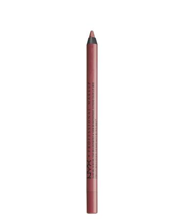 NYX Slide On Lip Pencil - Bedrose Lip Liner, Soft Nude Pink with Mauve Undertone, 0.04 oz - Buy Online on GoSupps.com